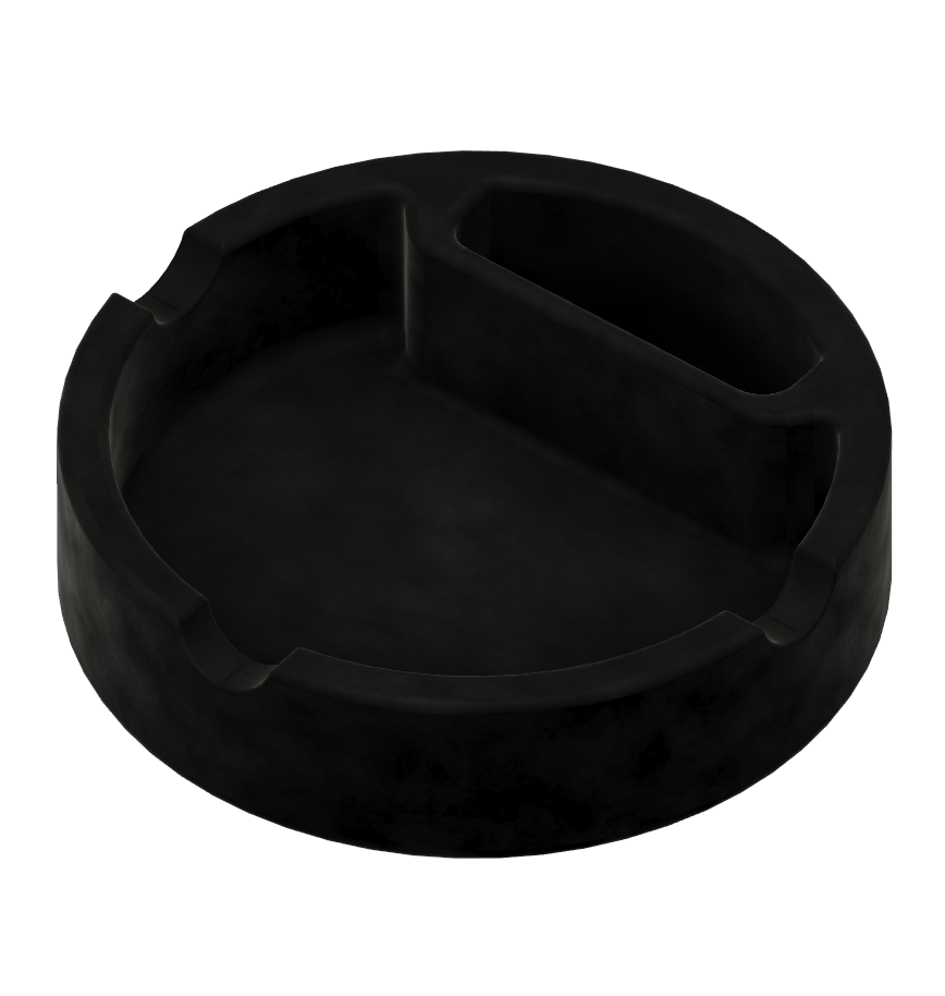 Ashtray with lighter holder for Cigarette, Smokeless Odorless Windproof Ashtrays for Home Office Tabletop Outside Patio Outdoor Balcony